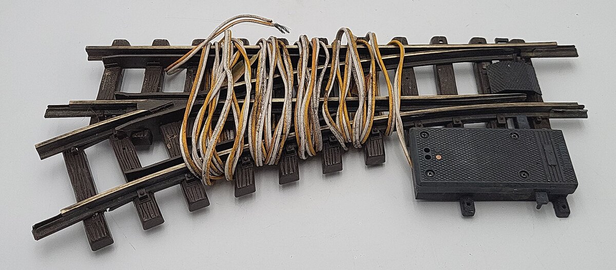 LGB 1210 G Gauge R1 Left Hand electric Switch Turnout VG