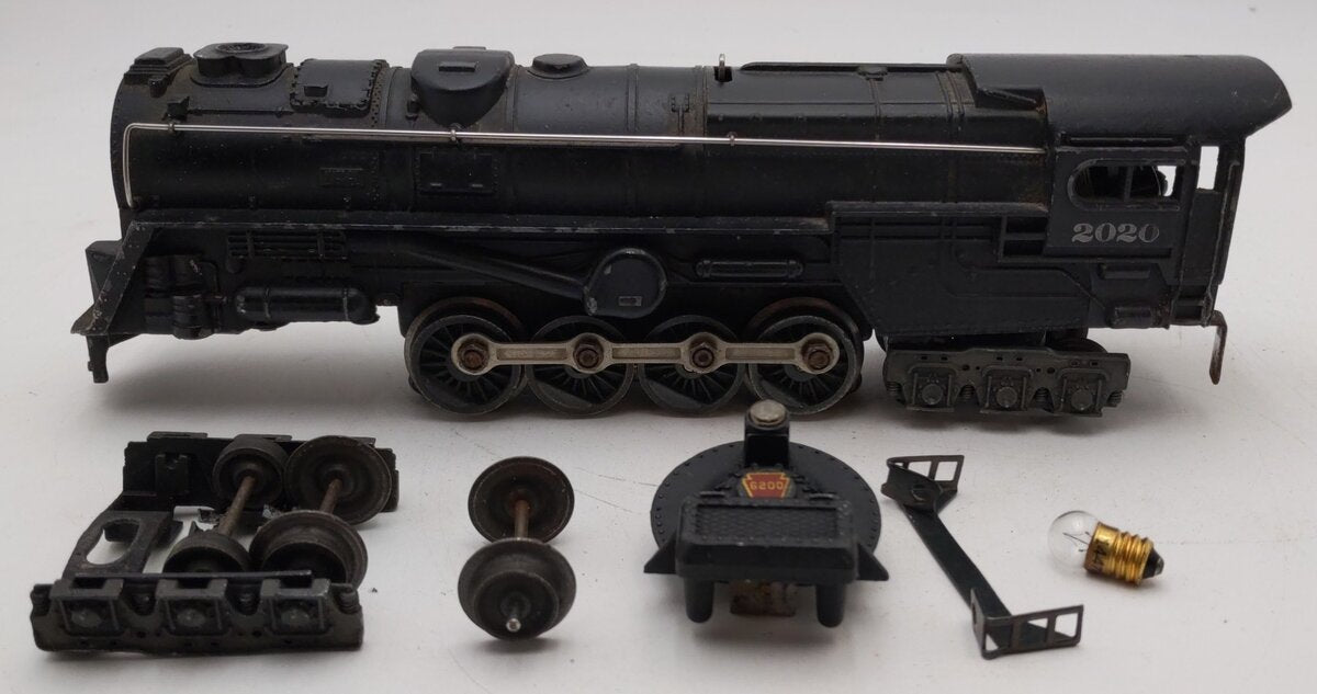 Lionel 2020 Vintage O 6-8-6 Die-Cast Steam Turbine Loco '46 Smoke Bulb