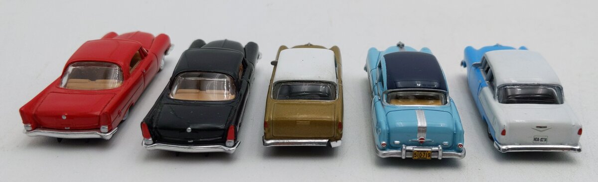 Classic Metal Works & Other Assorted HO Scale Diecast Cars [5] LN