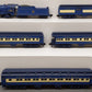 American Flyer 6-49617 CNJ Blue Comet Legacy Premium S Gauge Steam Train Set LN/Box