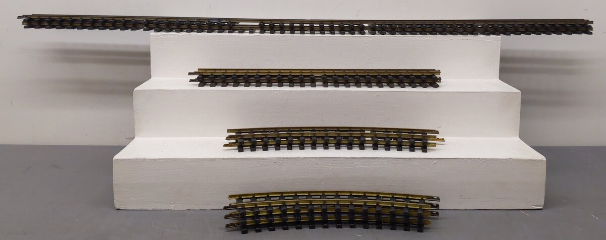 Aristo-Craft G Scale Assorted Brass Track - Curved and Straight [9] VG