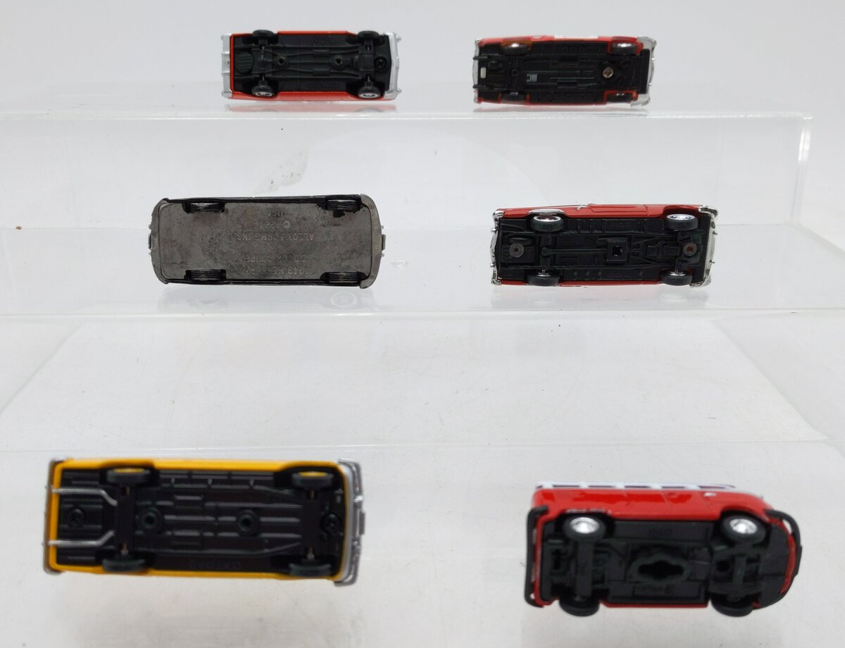 Classic Metal Works & Other Assorted HO Scale Die-Cast Cars [6] LN