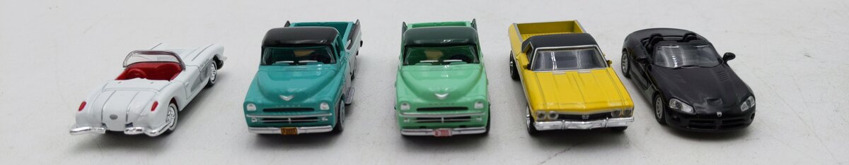 Classic Metal Works & Other Assorted HO Scale Diecast Cars [5] LN