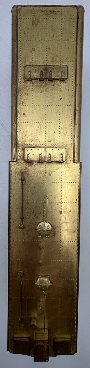 KTM Scale Models O 2-Rail BRASS SF 4-8-4 Steam Locomotive & Tender - Unpainted/Box