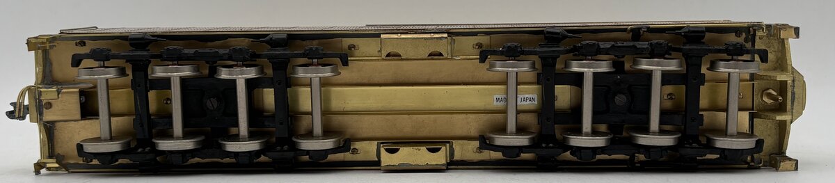 KTM Scale Models O 2-Rail BRASS SF 4-8-4 Steam Locomotive & Tender - Unpainted/Box