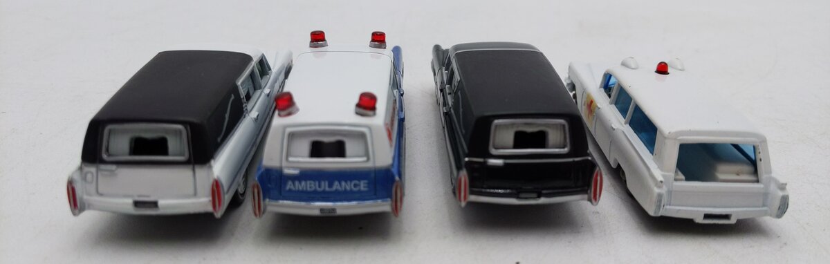 Matchbox & Other Assorted HO Scale Die-Cast Cars [4] LN