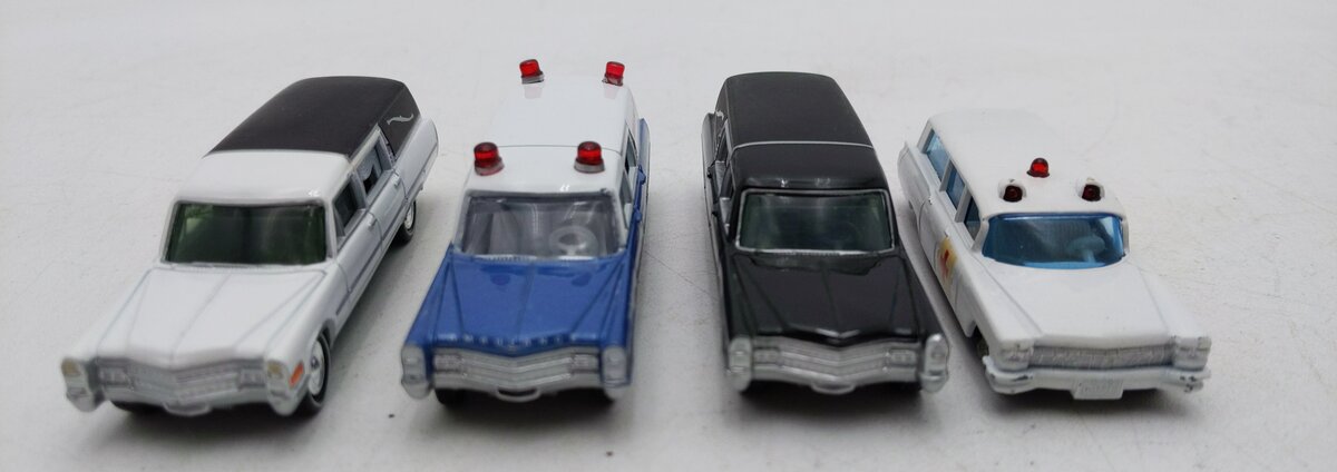 Matchbox & Other Assorted HO Scale Die-Cast Cars [4] LN