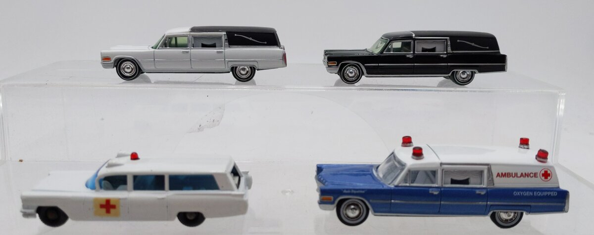 Matchbox & Other Assorted HO Scale Die-Cast Cars [4] LN