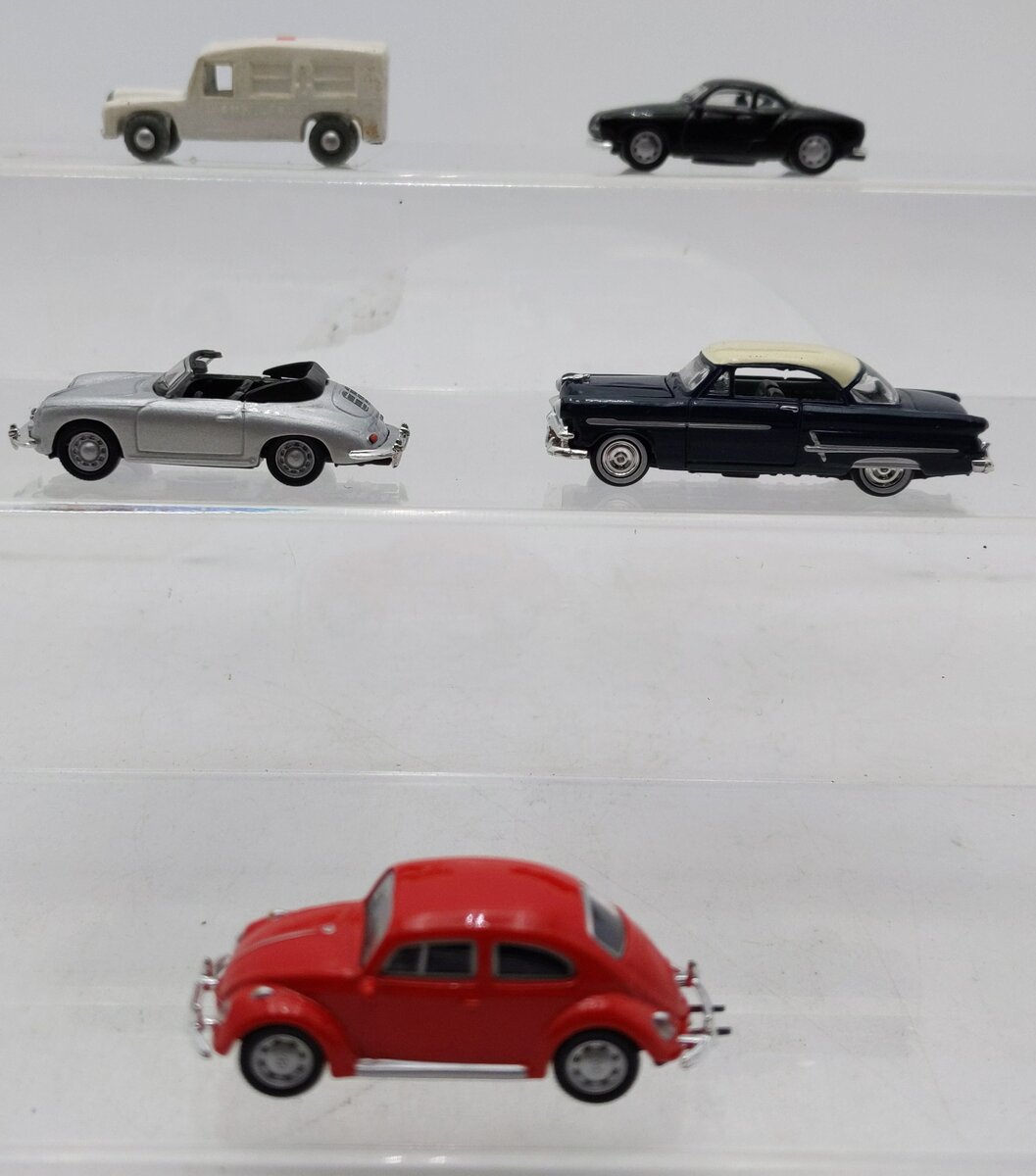 Classic Metal Works & Other Assorted HO Scale Diecast Cars [5] LN