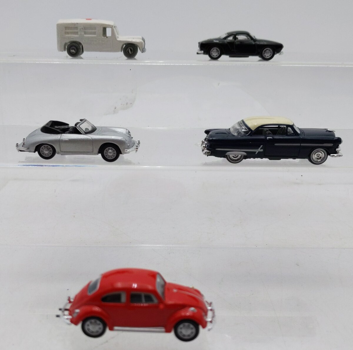 Classic Metal Works & Other Assorted HO Scale Diecast Cars [5] LN