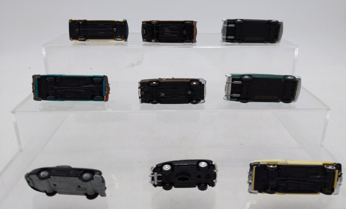 Classic Metal Works & Other Assorted HO Scale Cars [9] LN