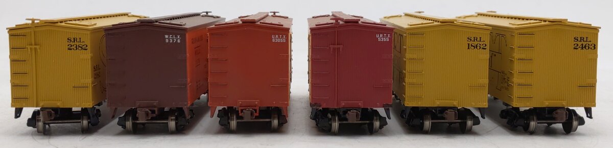 Roundhouse HO Scale Refrigerator Cars #9376, 63055, 5355, 1862, 2463, 2382 [6] VG