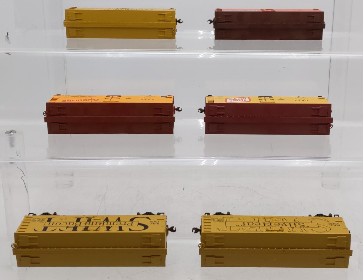 Roundhouse HO Scale Refrigerator Cars #9376, 63055, 5355, 1862, 2463, 2382 [6] VG