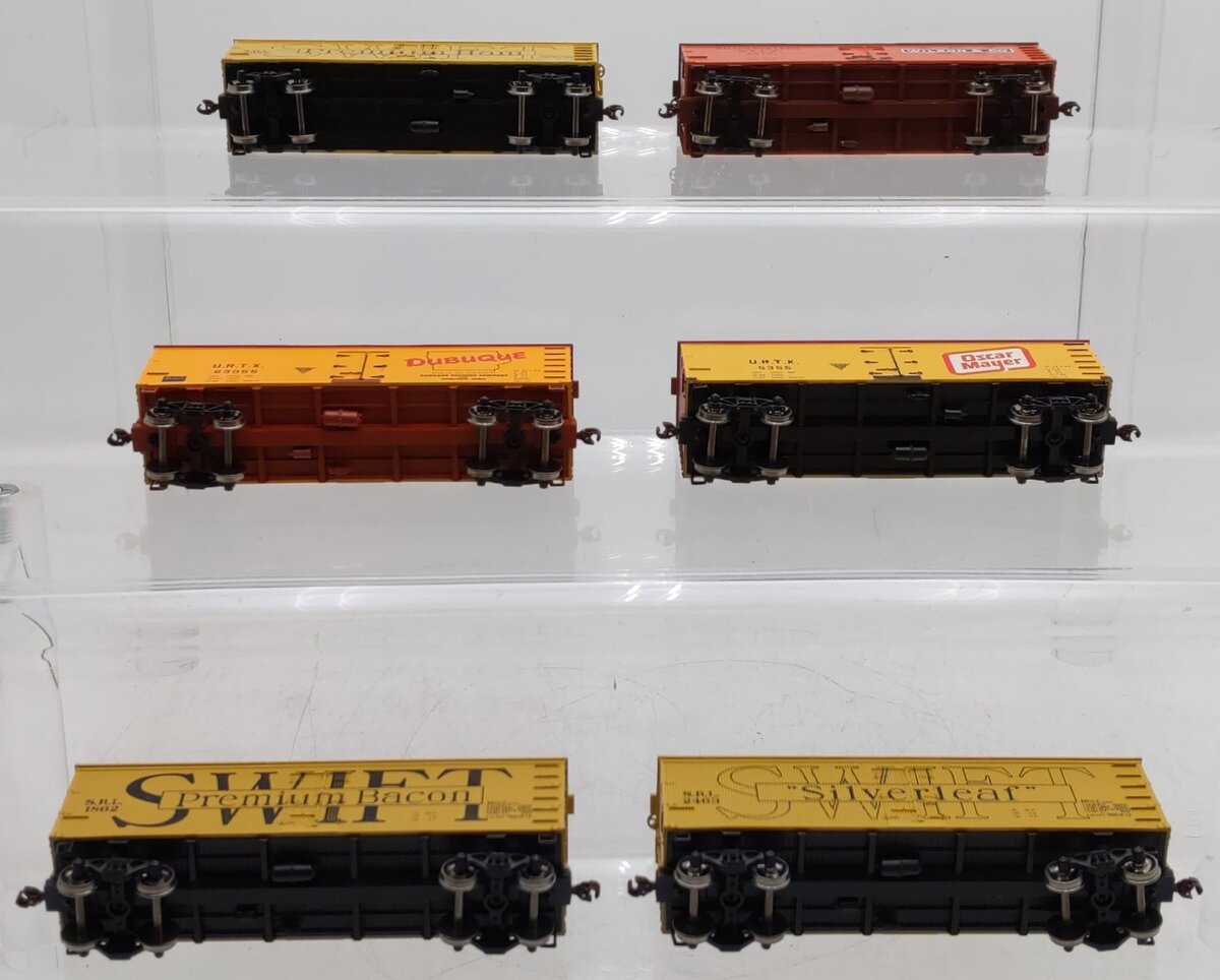 Roundhouse HO Scale Refrigerator Cars #9376, 63055, 5355, 1862, 2463, 2382 [6] VG