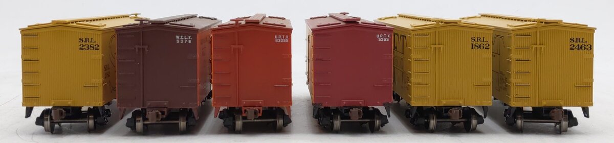 Roundhouse HO Scale Refrigerator Cars #9376, 63055, 5355, 1862, 2463, 2382 [6] VG