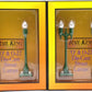 MTH O Gauge Assorted Green Lamp Posts: 580-1, 580-2 NIB
