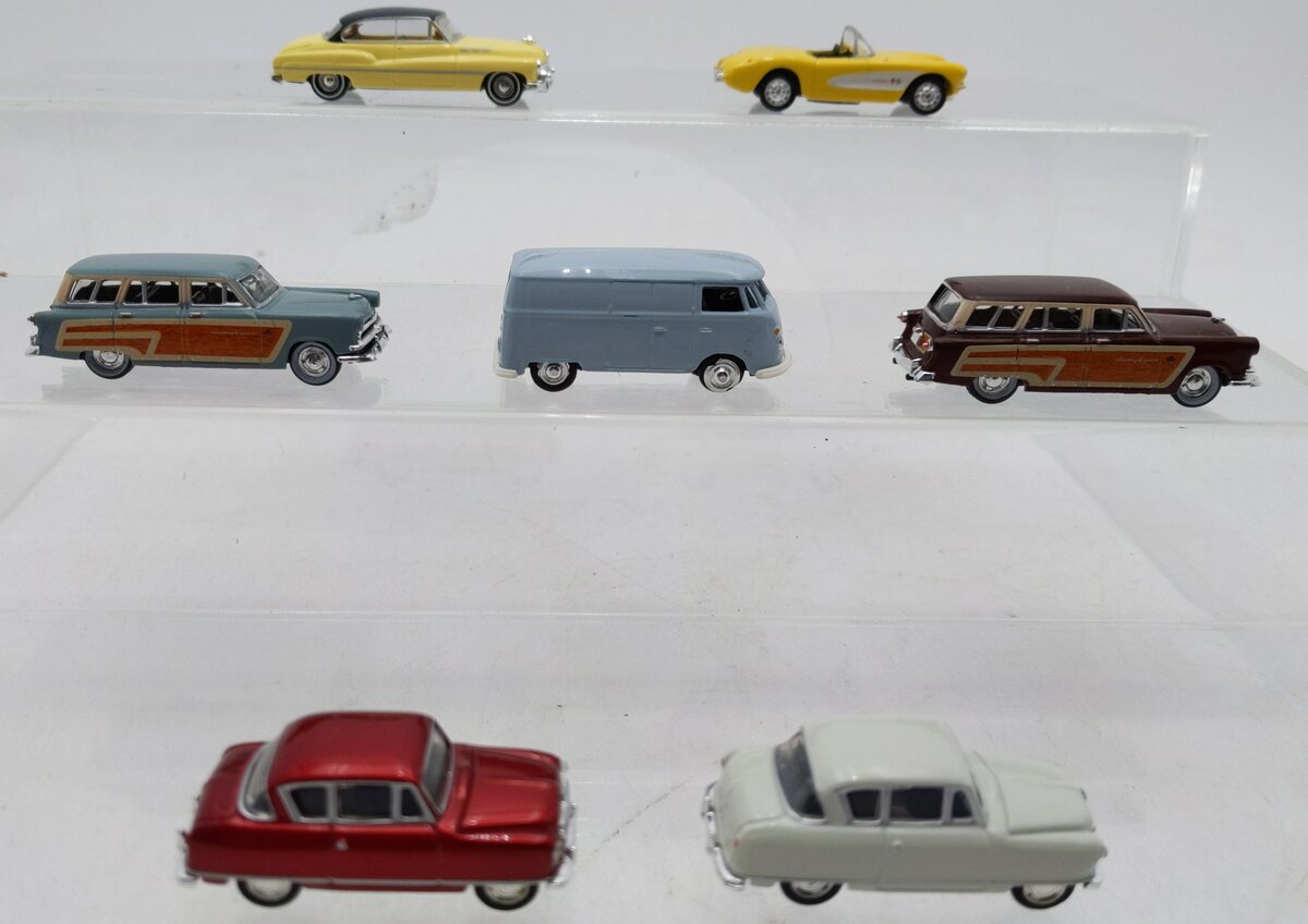 Classic Metal Works & Other Assorted HO Scale Cars [7] LN