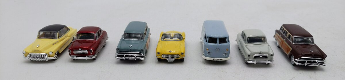 Classic Metal Works & Other Assorted HO Scale Cars [7] LN