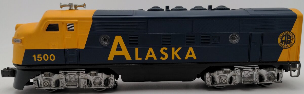 Lionel O Gauge Alaska Powered Diesel Engine #1500 - Custom Painted