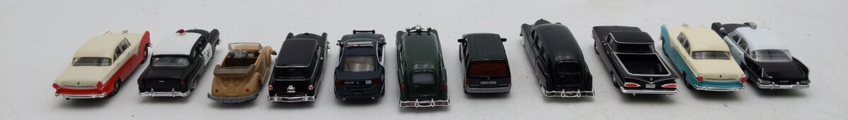 Classic Metal Works & Other Assorted HO Scale Cars [11] LN