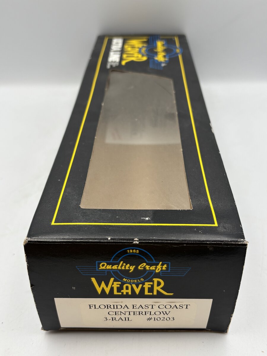 Weaver 10203 O Gauge Centerflow Hopper Florida East Coast 3-Rail LN/Box