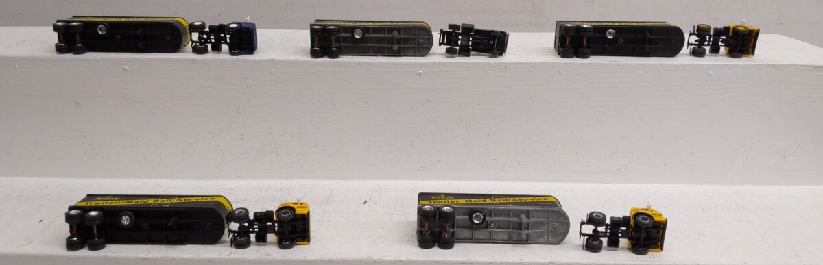 Penn Line HO Scale Assorted Trucks & Trailers [5] EX