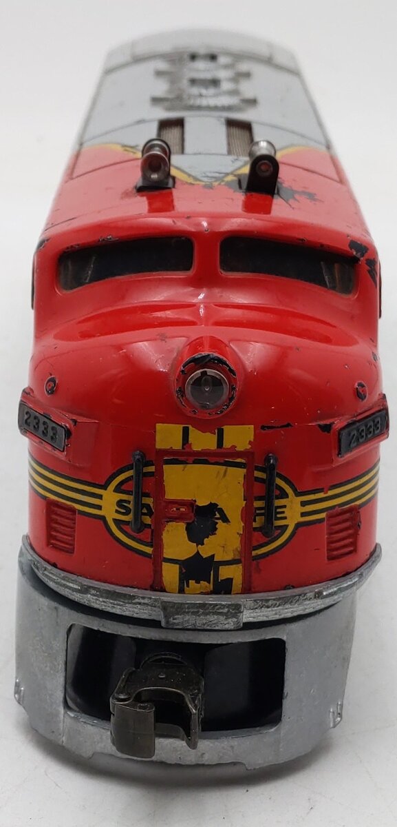 Lionel 2343P Vintage O Santa Fe F3 Powered A Unit Diesel Locomotive