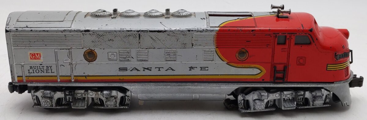 Lionel 2343P Vintage O Santa Fe F3 Powered A Unit Diesel Locomotive