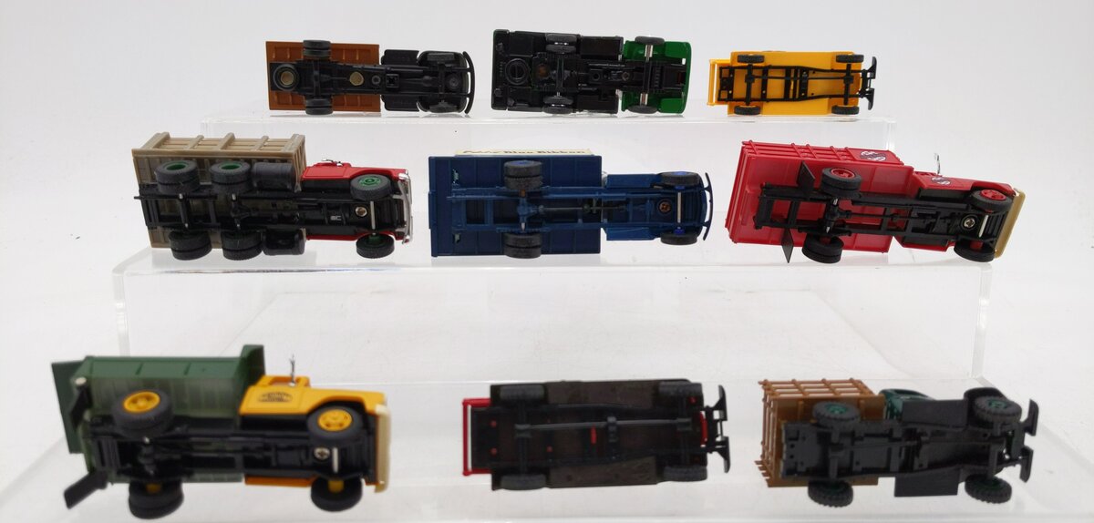 Busch & Other Assorted HO Scale Trucks [9] LN