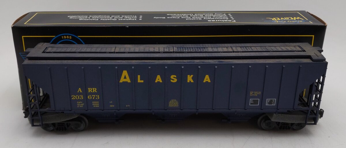 Weaver 203673 O Gauge Alaska PS-2 Grain Hopper #203673 - 3 Rail EX/Box