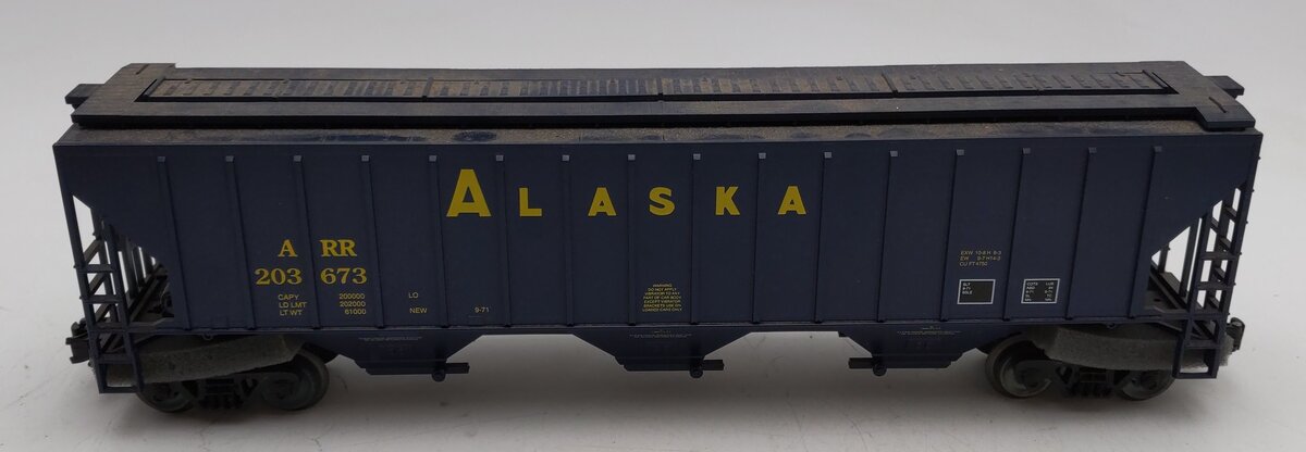 Weaver 203673 O Gauge Alaska PS-2 Grain Hopper #203673 - 3 Rail EX/Box