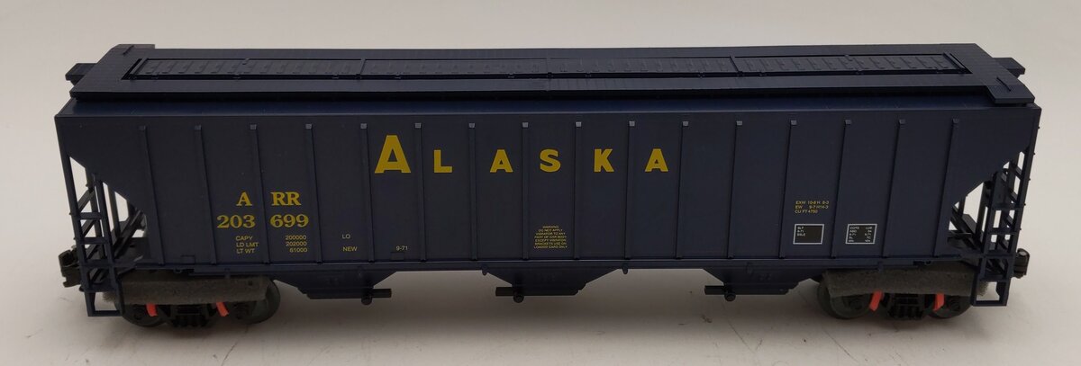 Weaver 203699 O Gauge Alaska PS-2 CD Grain Hopper #203699 - 3 Rail LN/Box