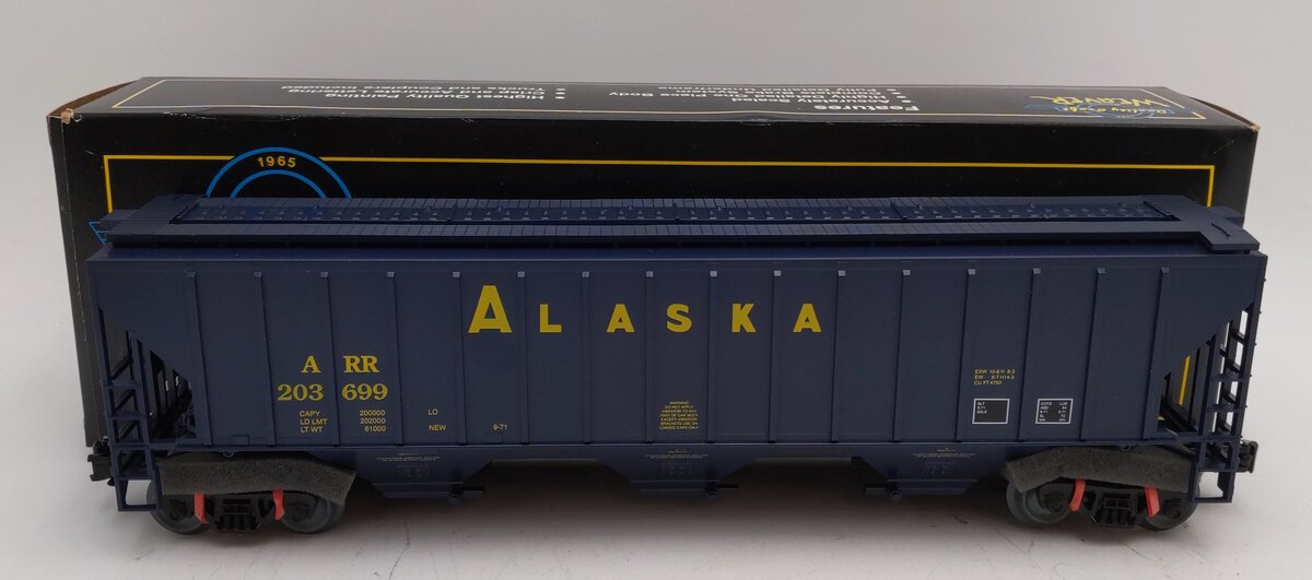 Weaver 203699 O Gauge Alaska PS-2 CD Grain Hopper #203699 - 3 Rail LN/Box