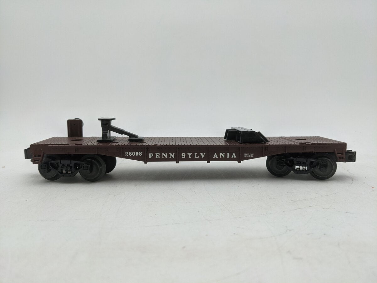 Lionel 6-26098 O Pennsylvania Flatcar EX