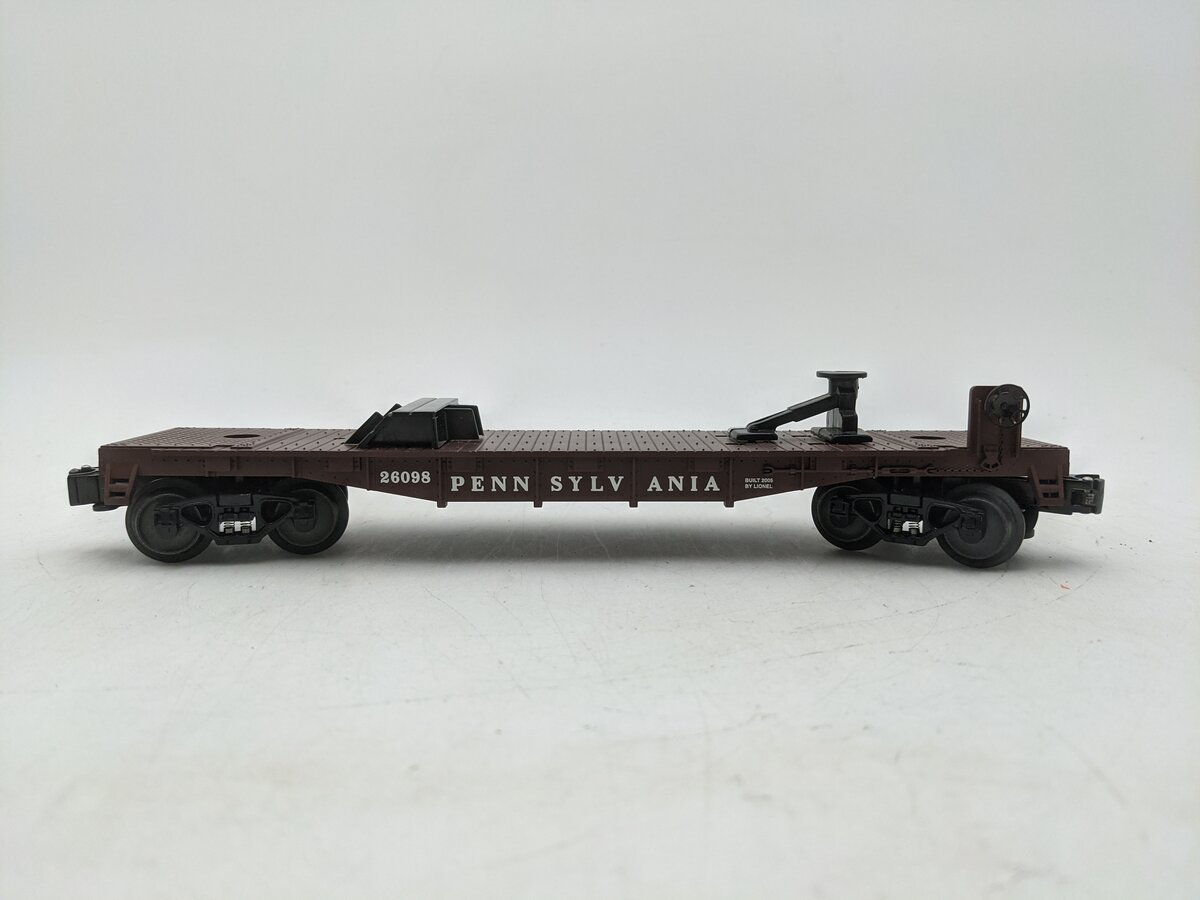 Lionel 6-26098 O Pennsylvania Flatcar EX