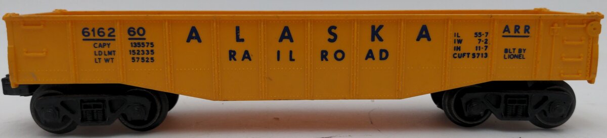 Lionel 6162-60 Vintage O Alaska Gondola VG