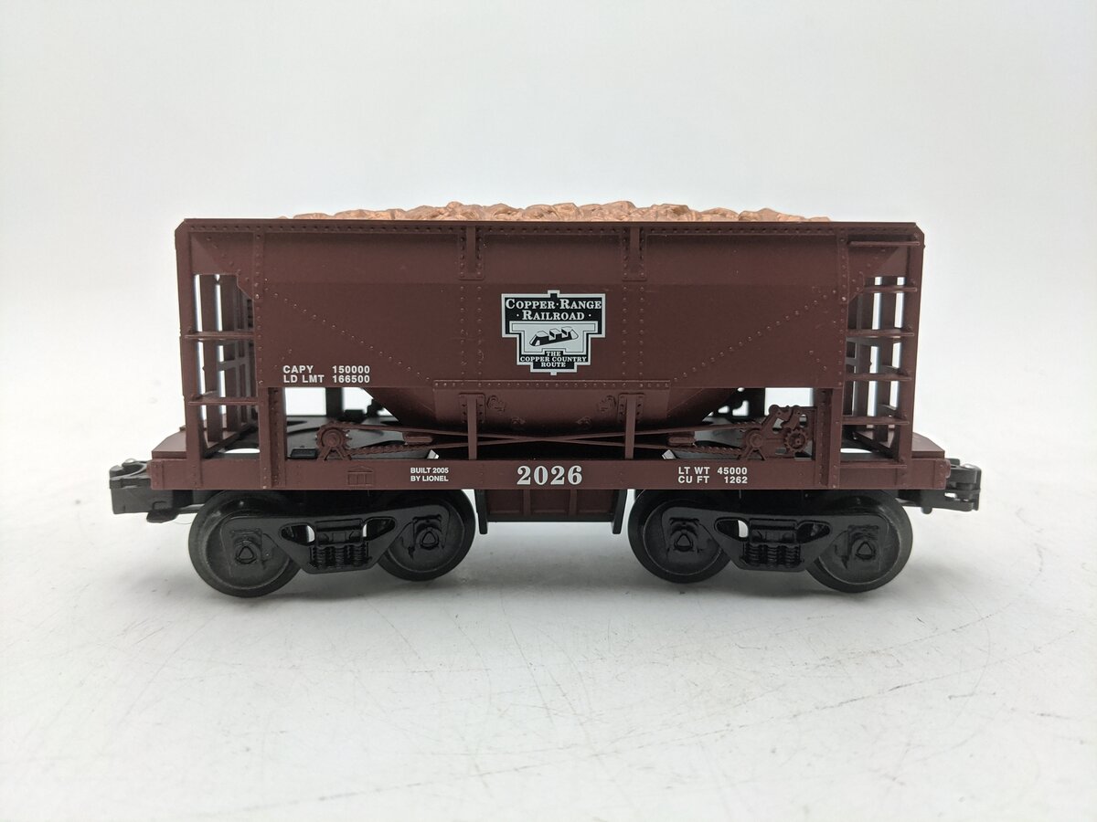 Lionel 6-16485 O Gauge Copper Range Ore Car #2026 EX