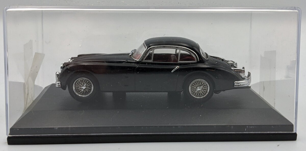 Oxford Diecast 1:43 Jaguar Coupe XK150 Black Car VG