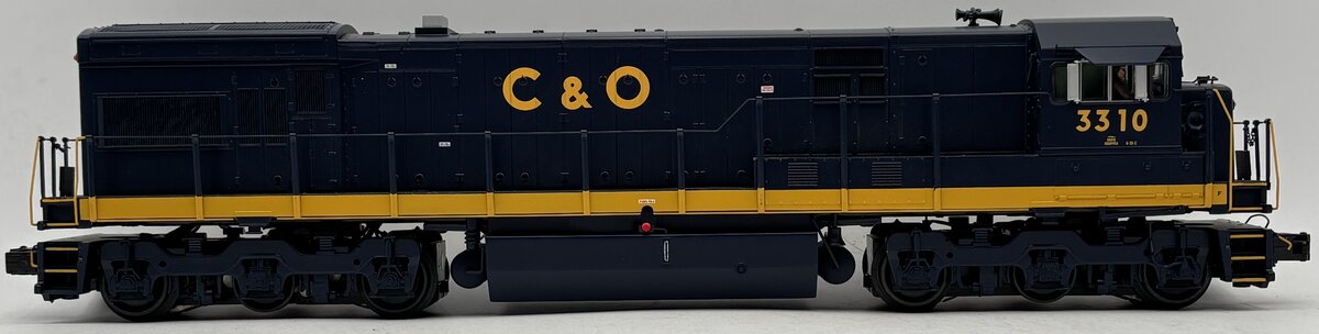 MTH 20-20073-1 C&O GE U30C Diesel Locomotive #3309 w/PS 2.0 (Hi-Rail Wheels) LN/Box
