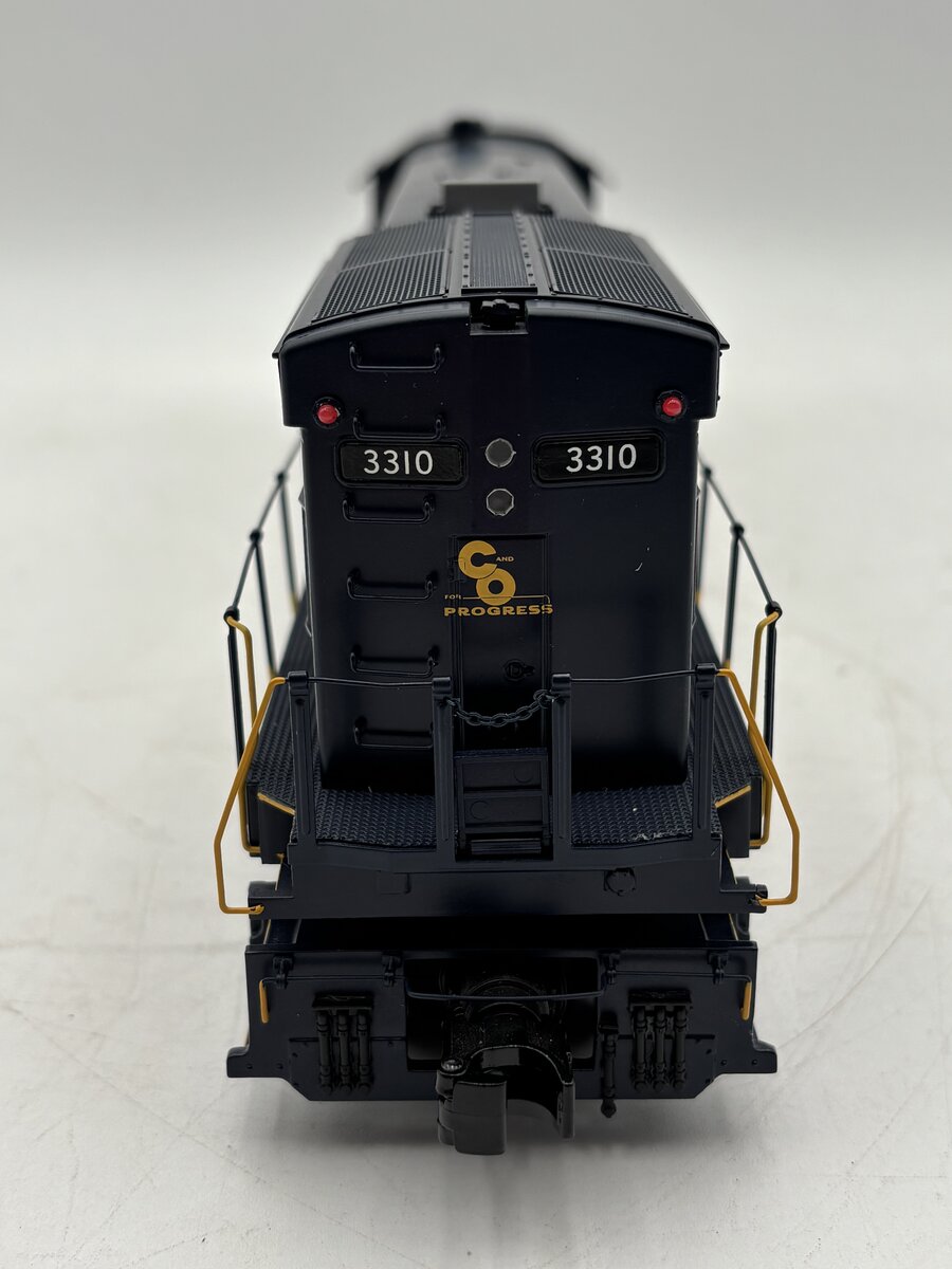 MTH 20-20073-1 C&O GE U30C Diesel Locomotive #3309 w/PS 2.0 (Hi-Rail Wheels) LN/Box