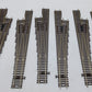 Atlas  HO Scale Left & Right Turn Track Sections [6] EX