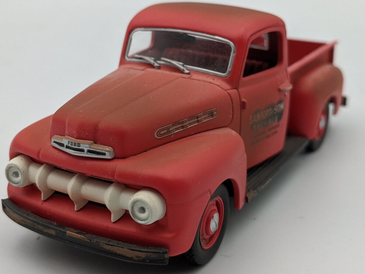 Greenlight Collectibles 12997 1:43 Sanford and Son - 1952 Ford F-1 Pickup EX