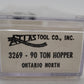 Atlas 3269 N Scale Ontario Northland 90 Ton Hopper #6070 LN/Box
