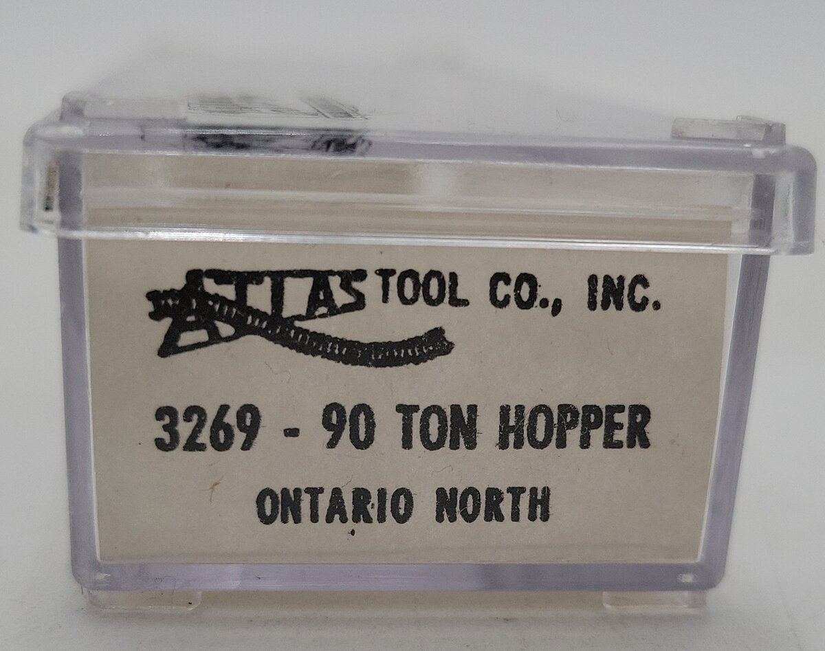 Atlas 3269 N Scale Ontario Northland 90 Ton Hopper #6070 LN/Box