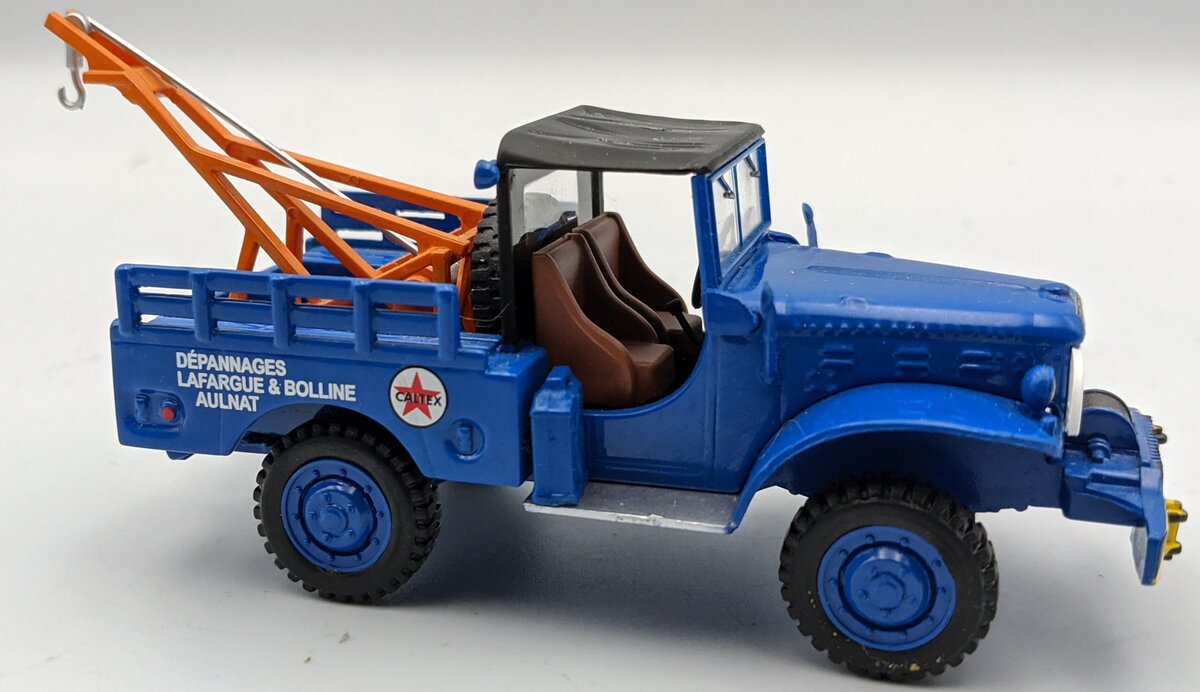 Garage Modern 1:43 Dodge WC52 Blue Tow Truck Lafargue & Bolline EX