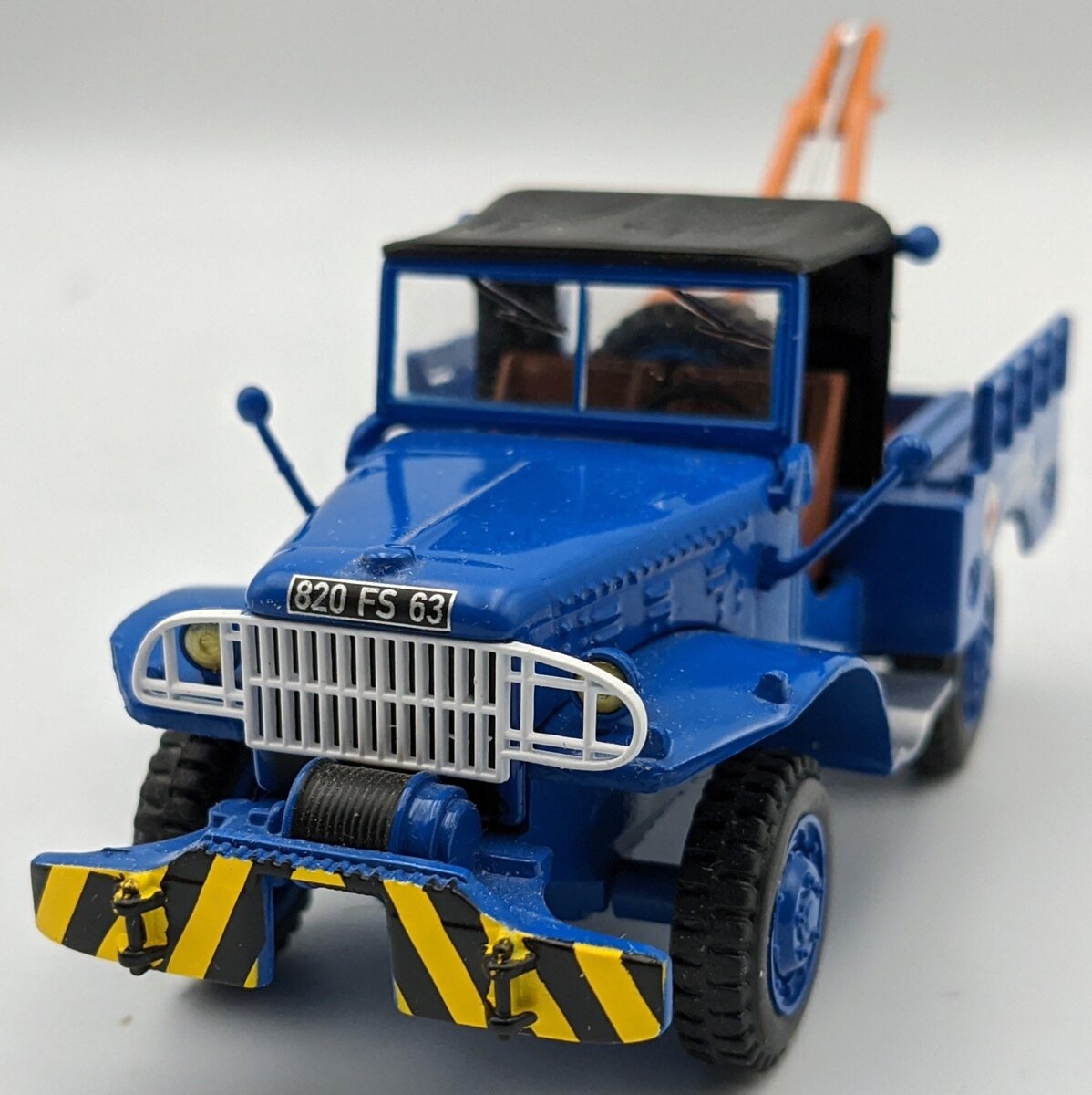 Garage Modern 1:43 Dodge WC52 Blue Tow Truck Lafargue & Bolline EX