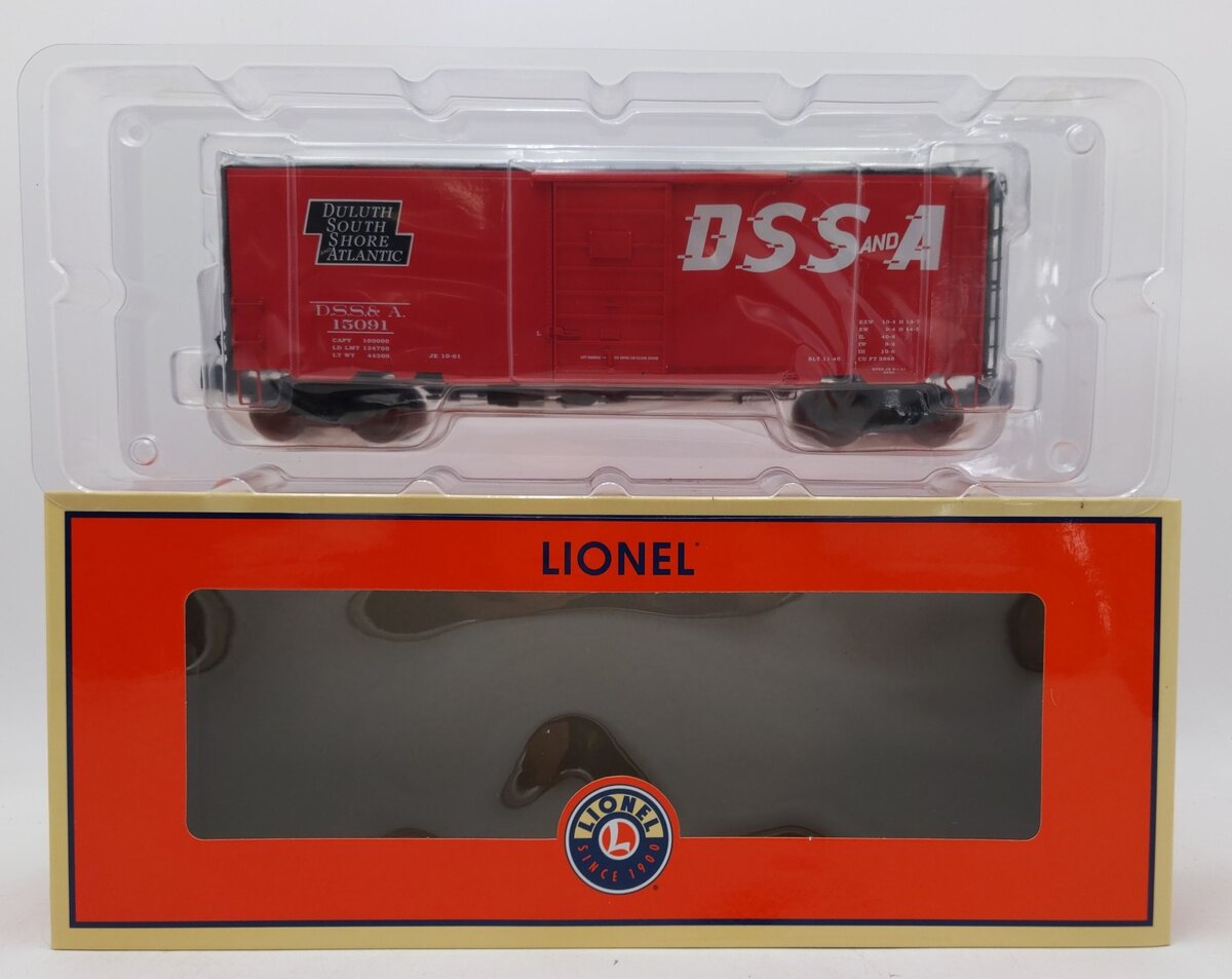 Lionel 6-82150 O Gauge Duluth South Shore and Atlantic PS-1 Boxcar NIB