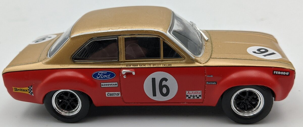 Atlas 1:43 Ford Escort MK1 Cam Frank Gardner 1968 Btcc Champion EX