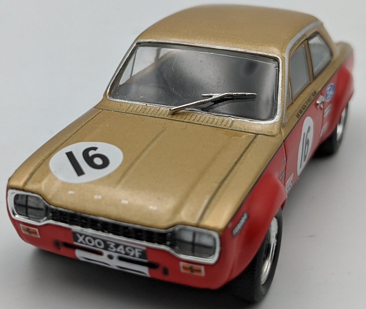 Atlas 1:43 Ford Escort MK1 Cam Frank Gardner 1968 Btcc Champion EX