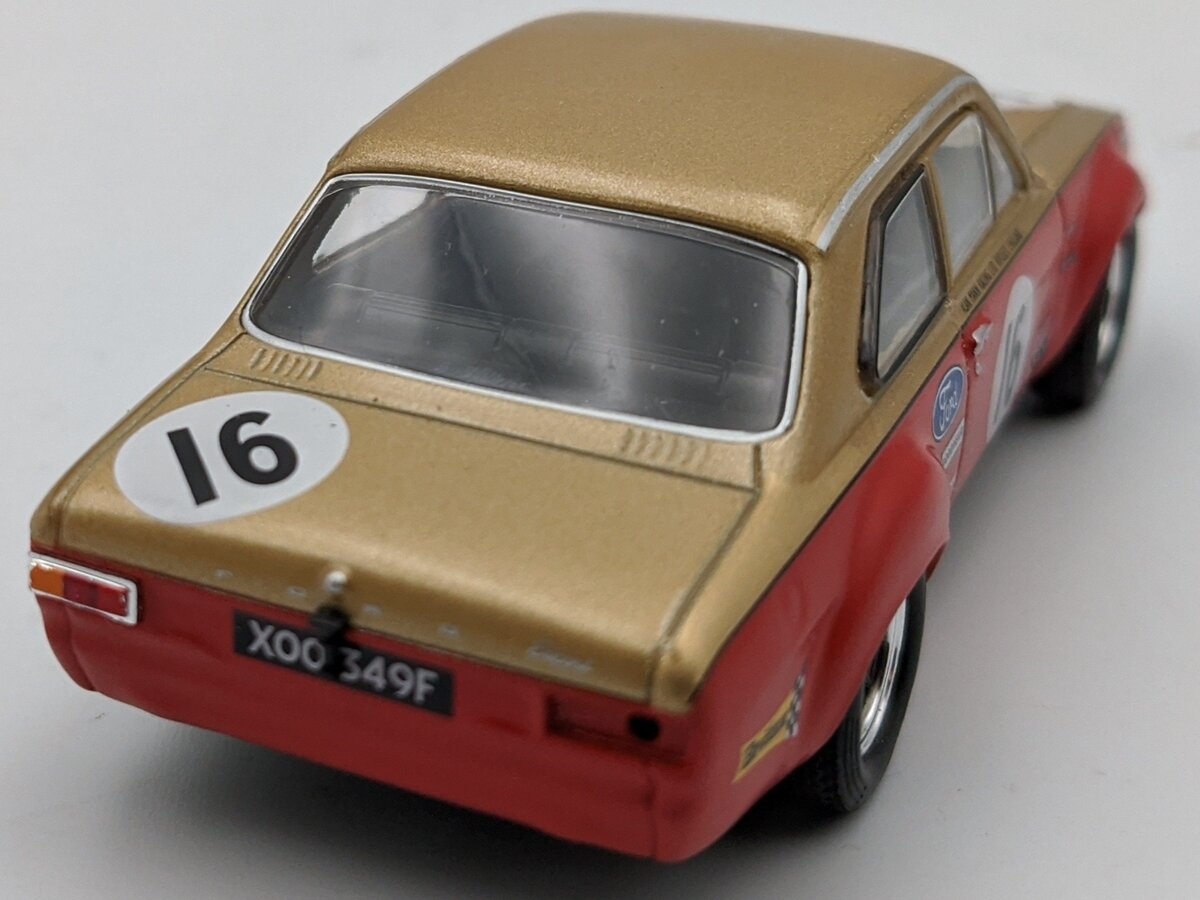 Atlas 1:43 Ford Escort MK1 Cam Frank Gardner 1968 Btcc Champion EX